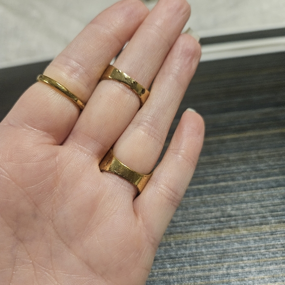 Bohemian Stacking Rings in Various Sizes - Picture 2 of 3